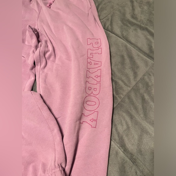 Pacsun Playboy Bunny Women Joggers Fleece Sweatpants, Size Small EUC - Picture 2 of 9